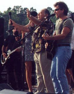 Jon Bon Jovi onstage!